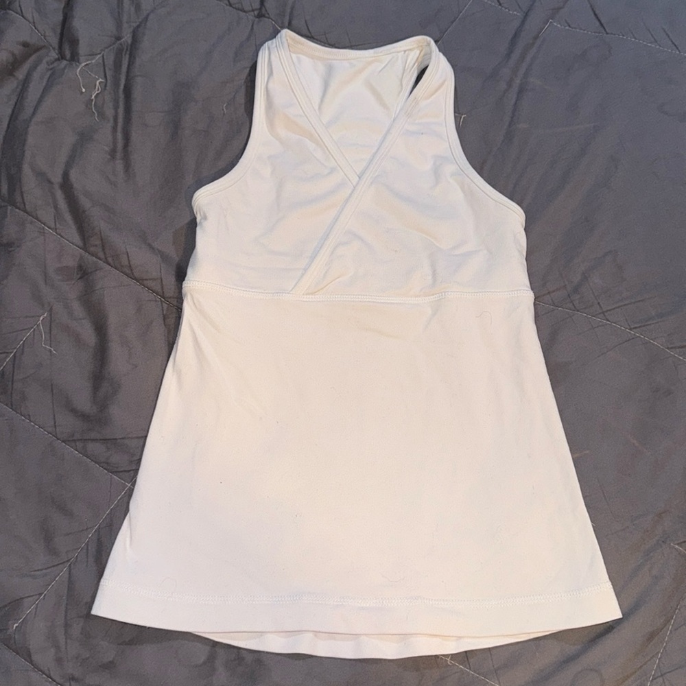 LULULEMON WHITE TANK